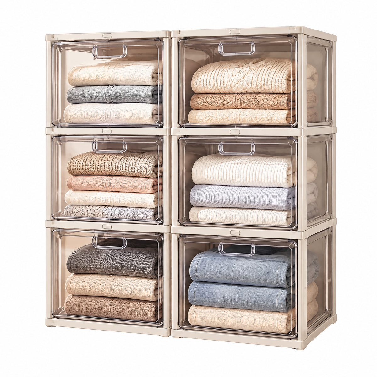 Orelvanna™ Modular Clear Front Storage Drawer Set — image 2