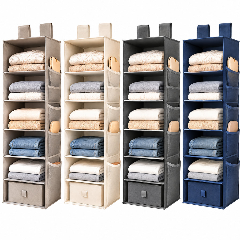 Orelvanna™ Hanging Closet Shelf Organizer — image 5
