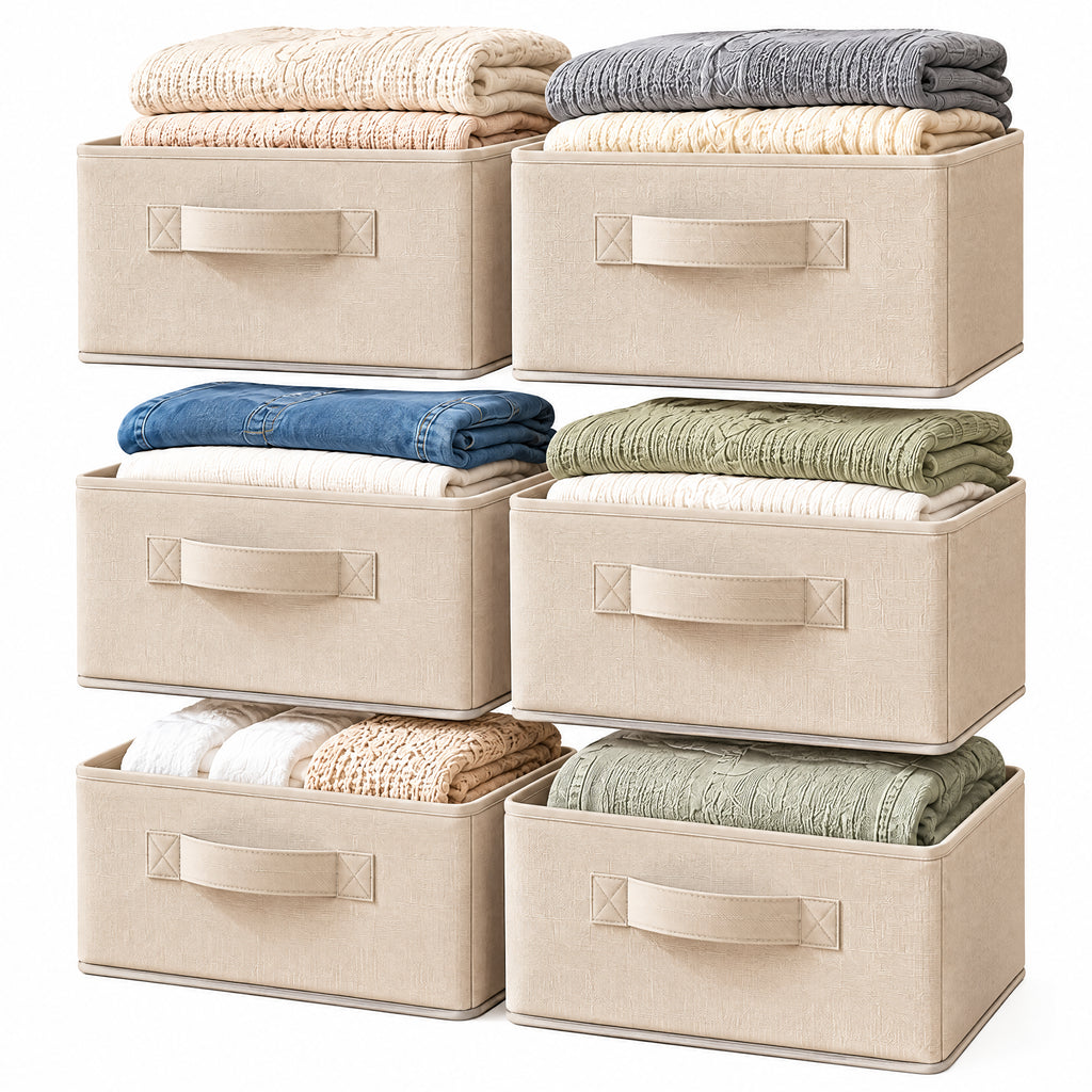 Orelvanna™ Fabric Closet Storage Bin Set — image 3
