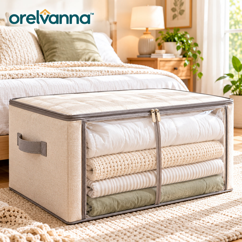 Orelvanna™ Large Bedding Storage Organizer — image 1