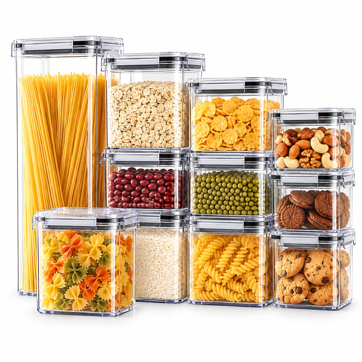 Orelvanna™ Clear Pantry Container Set — image 4