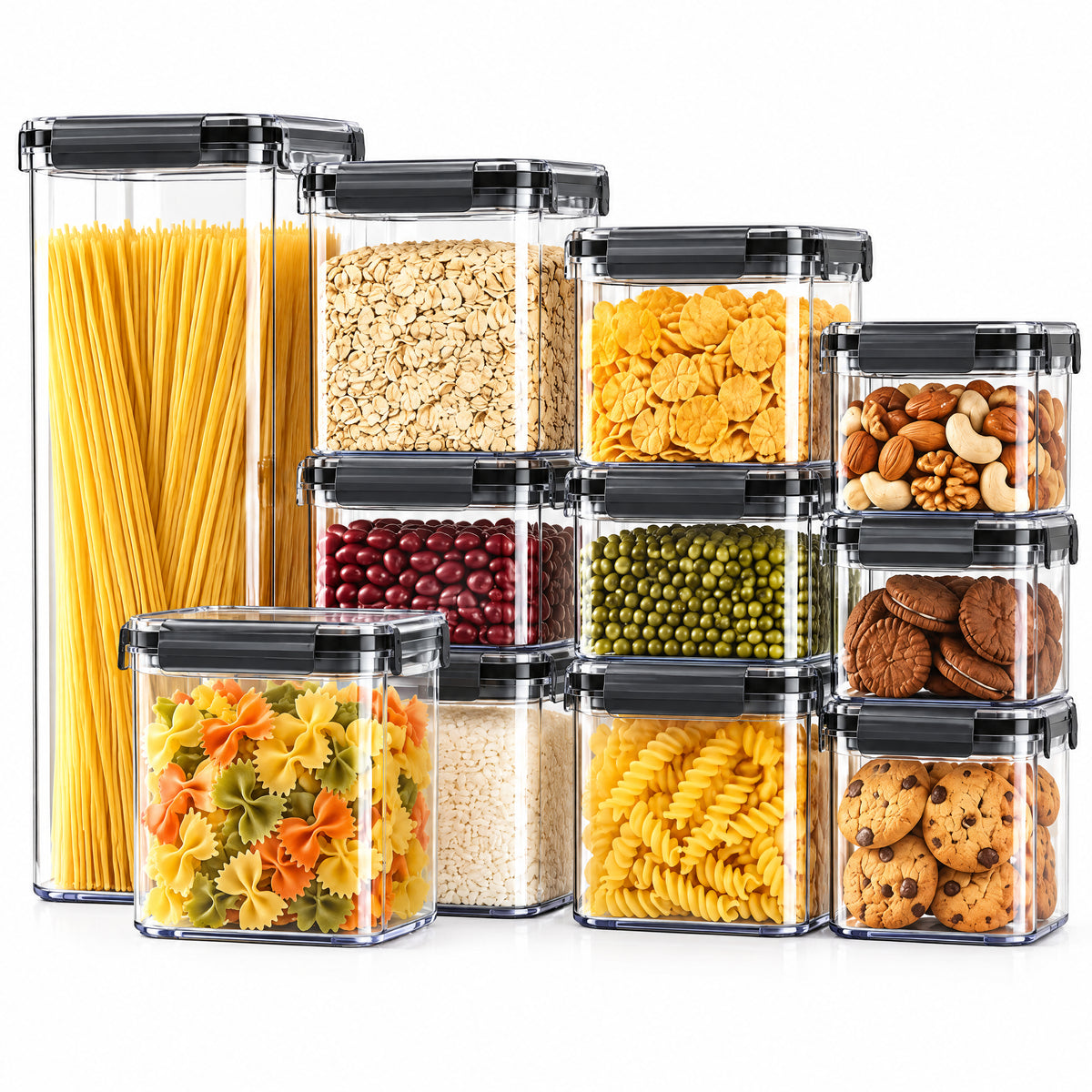 Orelvanna™ Clear Pantry Container Set — image 5
