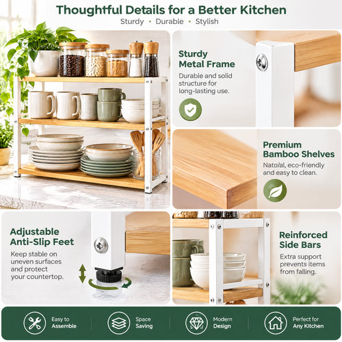 Orelvanna™ 3-Tier Kitchen Counter Organizer — image 2