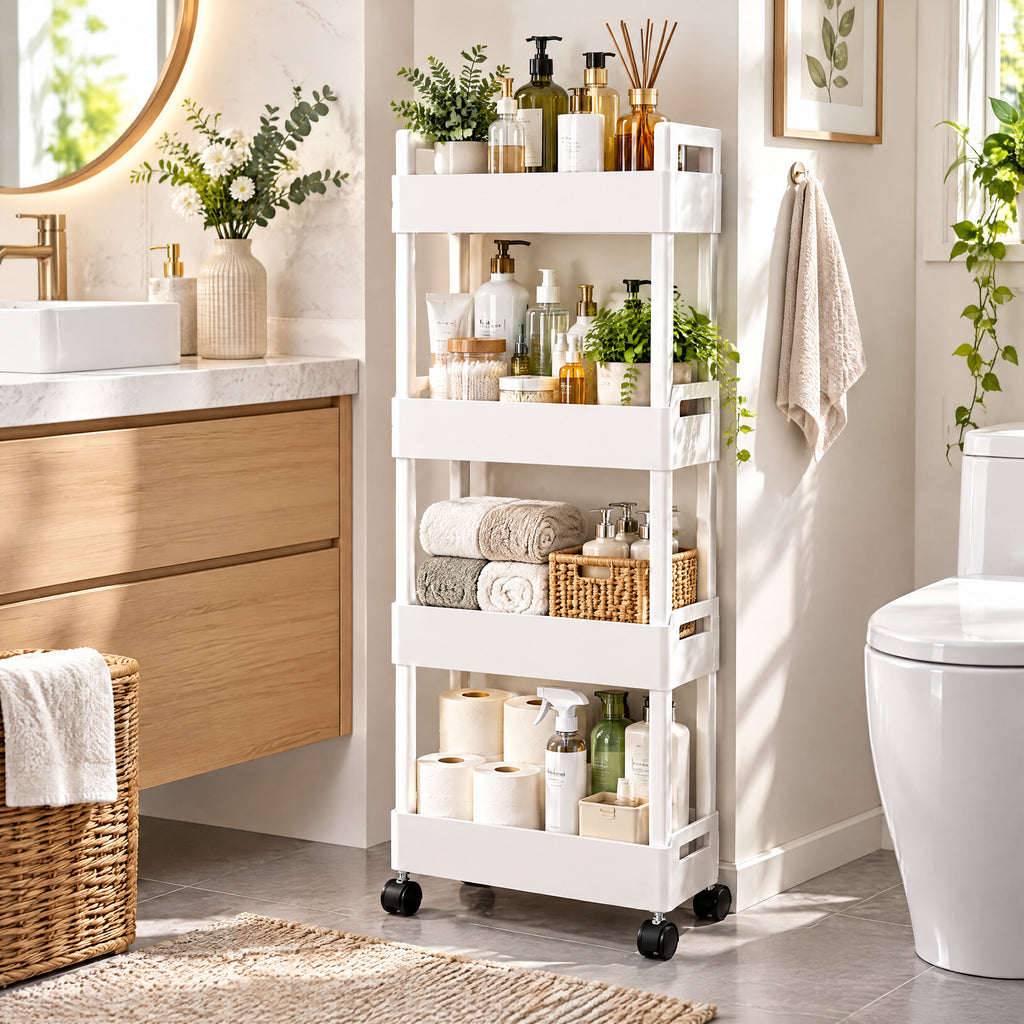 Orelvanna™ Slim Rolling Storage Cart — image 2