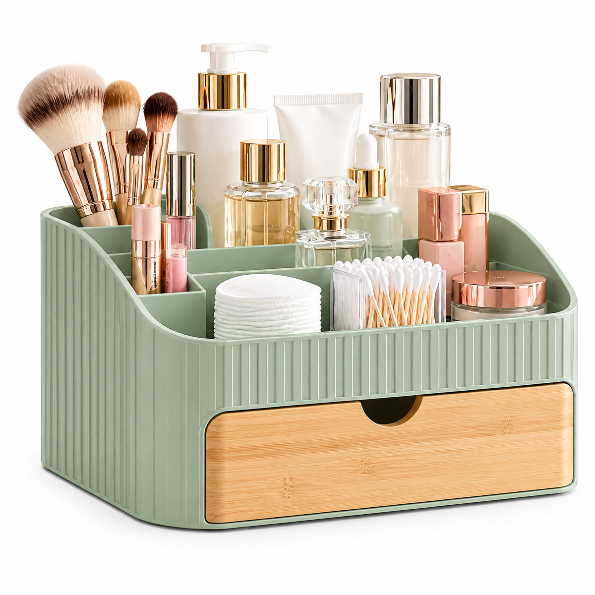 Orelvanna™ Bathroom Countertop Organizer with Drawer — image 4