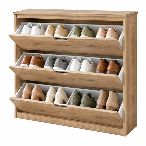 Orelvanna™ 3-Tier Entryway Shoe Storage Cabinet — image 2