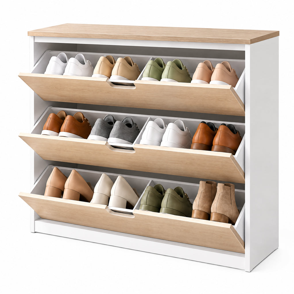 Orelvanna™ 3-Tier Entryway Shoe Storage Cabinet — image 5