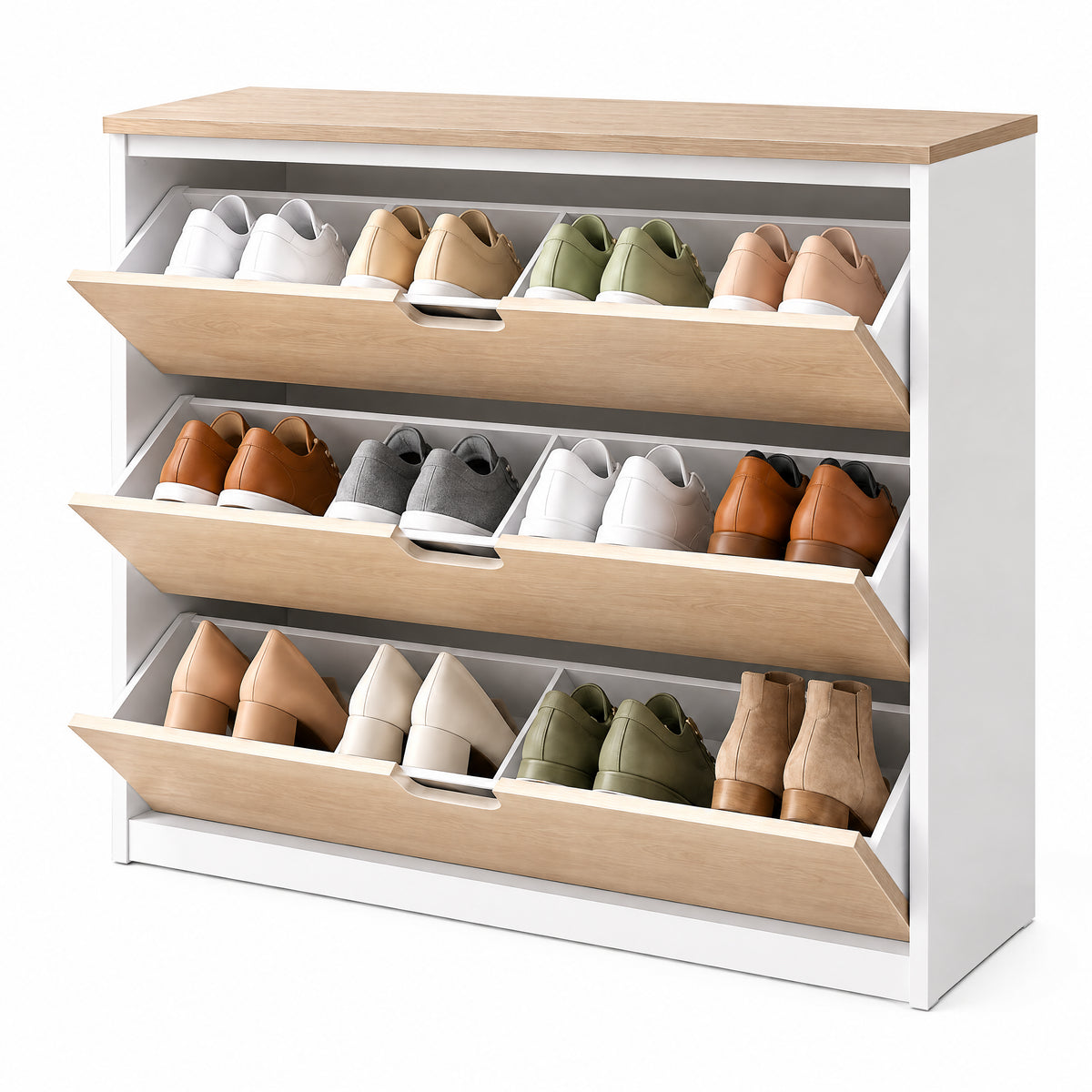 Orelvanna™ 3-Tier Entryway Shoe Storage Cabinet — image 5